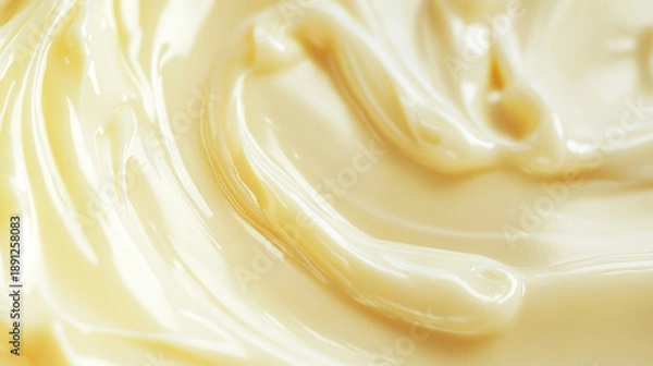 Obraz ホワイトゴールドのモイスチャークリームの背景