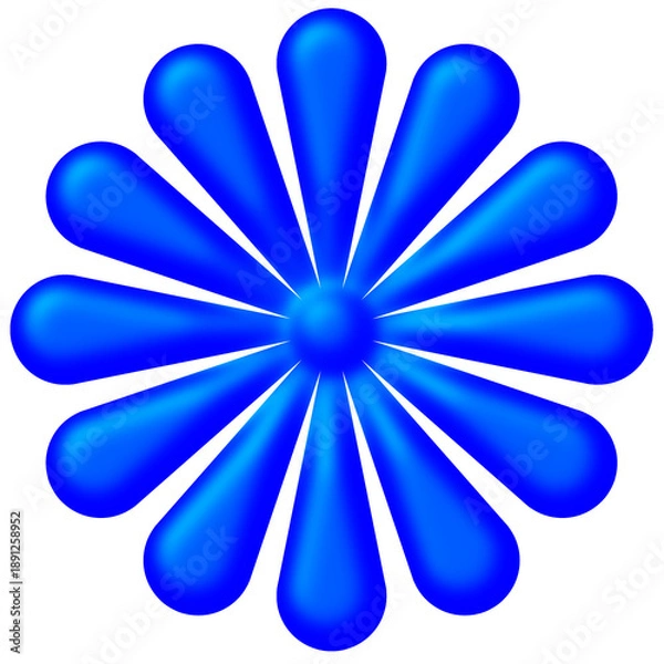 Obraz abstract flower 