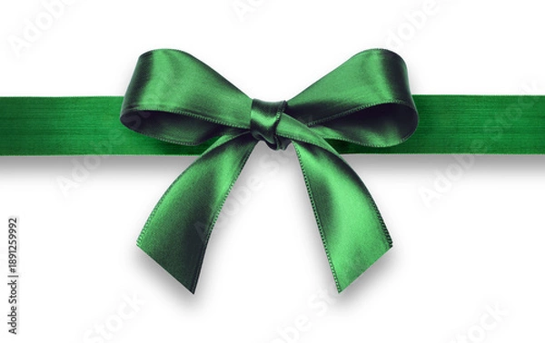 Fototapeta grüne Schleife