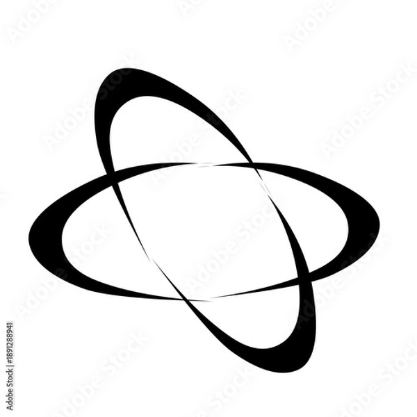 Obraz Vector Black Sparkling Star