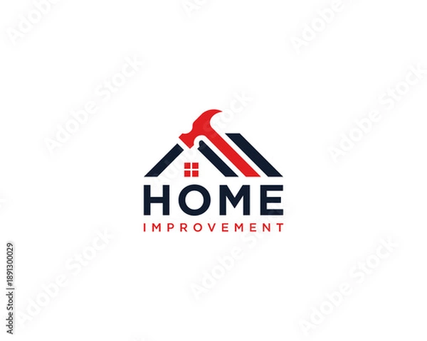 Obraz Home improvement logo