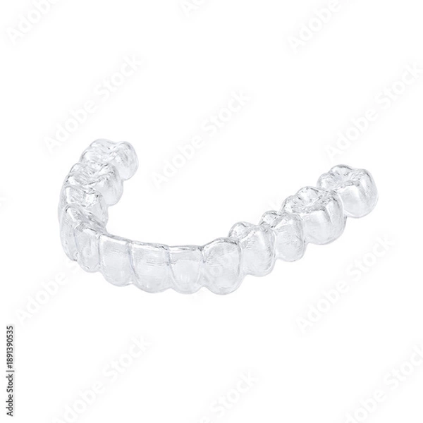 Obraz インビザライン マウスピース矯正 イラスト リアル