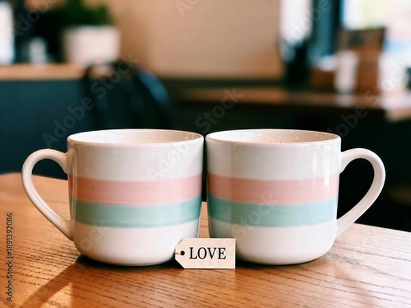 Fototapeta 카페잔