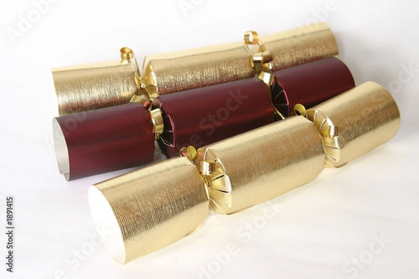 Fototapeta christmas crackers