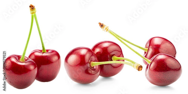 Obraz cherry isolated on white background