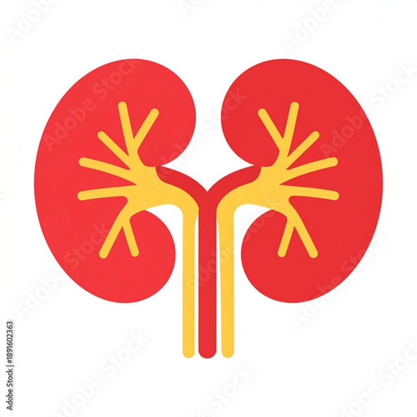 Fototapeta Nerki ilustracja