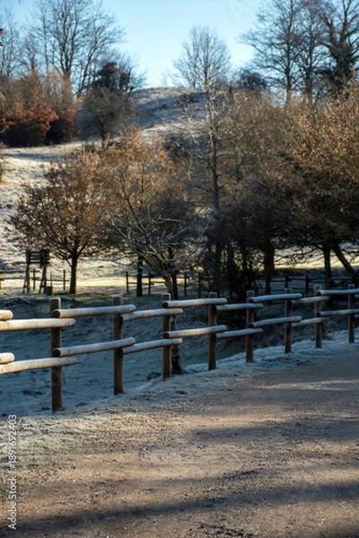 Obraz Staccionata in legno