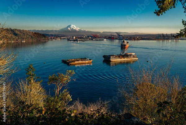 Obraz Twilight Port And Peak 6