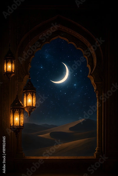 Obraz ​The Midnight Mirage