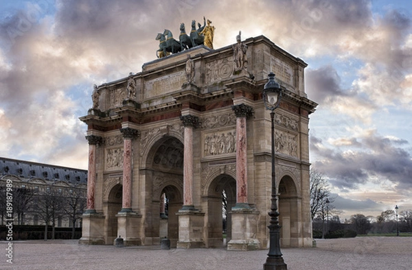 Obraz Arc de triomphe Carrousel