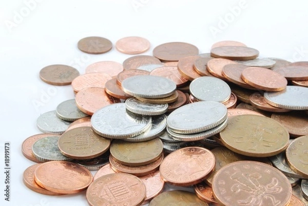 Obraz coins pence