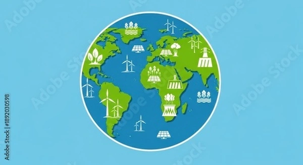 Obraz Renewable energy