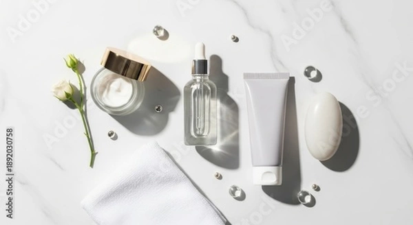 Obraz Skincare products