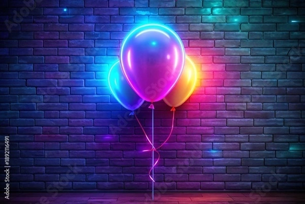 Obraz Birthday poster Background design