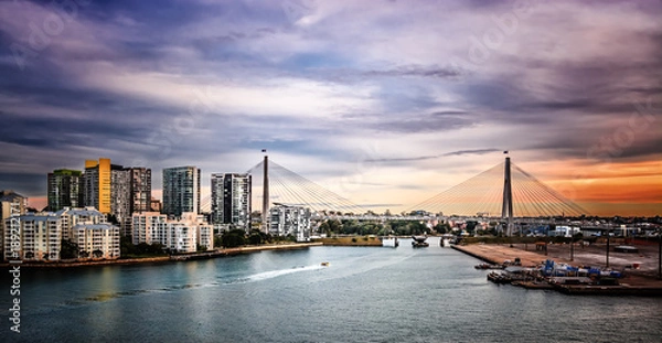 Obraz Sydney Australia looking towards the Anzac bridge