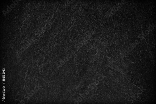 Obraz Dark grey black slate background or texture