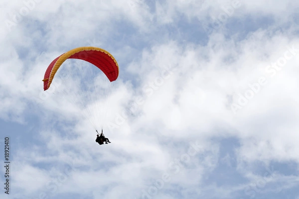 Fototapeta parapente
