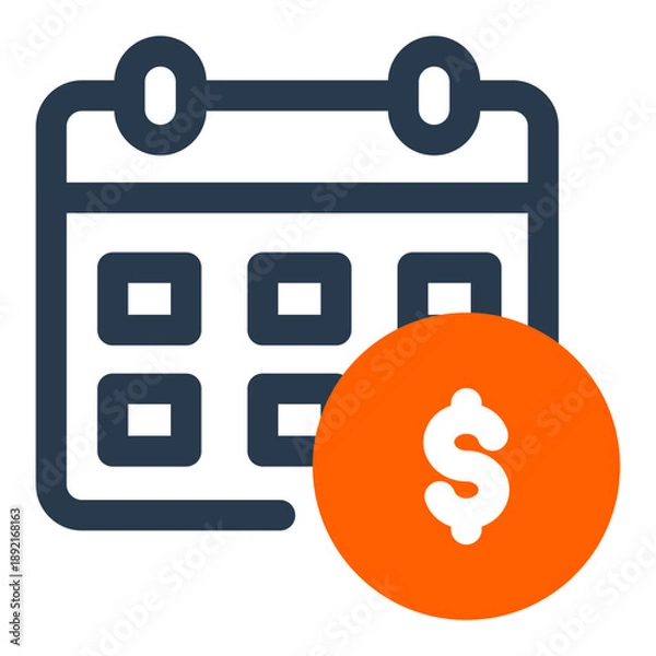 Obraz Payment schedule billing calendar management