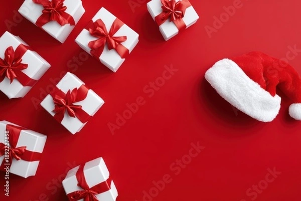 Obraz Festive Holiday Gift Presentation