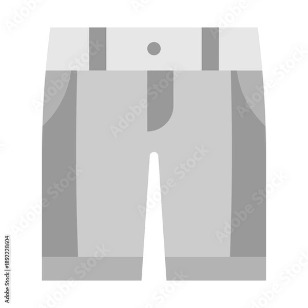 Obraz Golf Shorts Vector Flat Icon Design