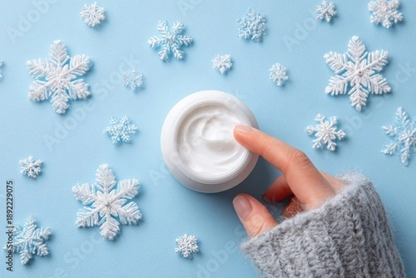 Obraz Winter Skincare Concept