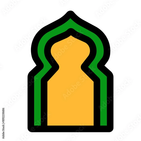 Obraz islamic window