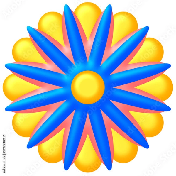 Obraz Colorful flower