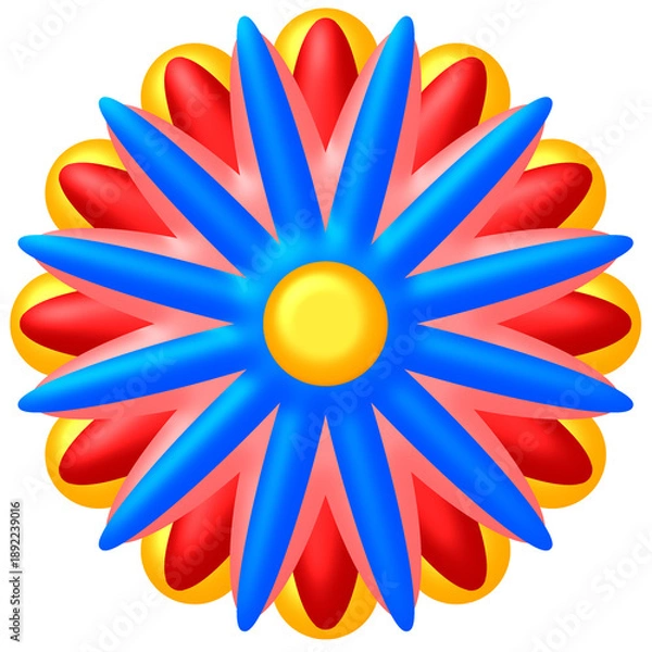 Obraz abstract flower 