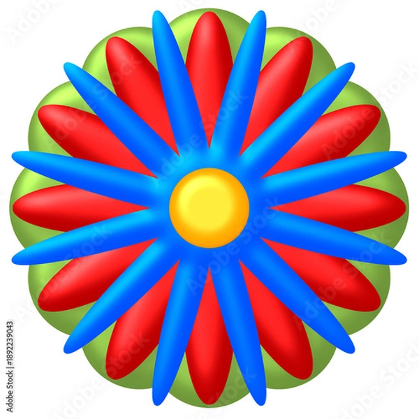 Obraz abstract flower 