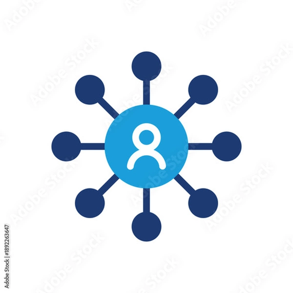 Obraz skill development colored icon vector design good for web or mobile app