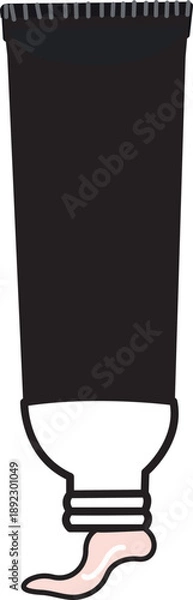 Obraz Hand Drawn Paste Tube Vector Design