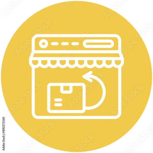 Fototapeta Return Icon