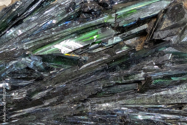 Obraz vivianite mineral texture