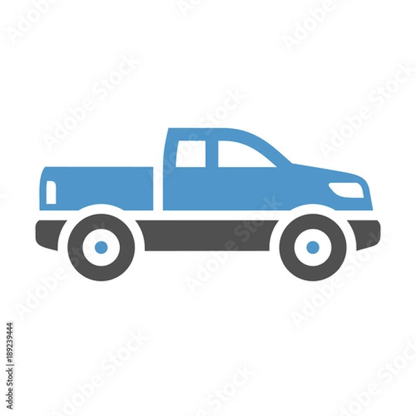 Obraz vehicle flat icon