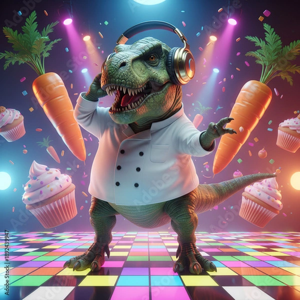 Obraz The Chef Dino Disco