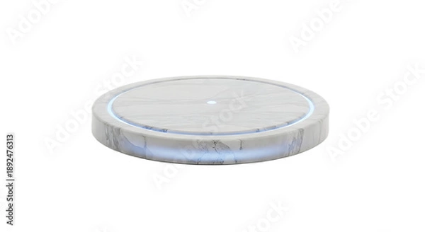 Fototapeta 3D limestone wireless charging pad minimalist stone texture