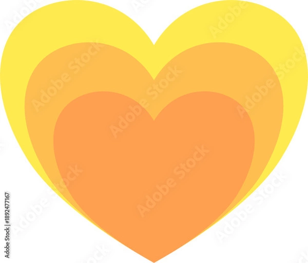 Obraz vector illustration of a heart