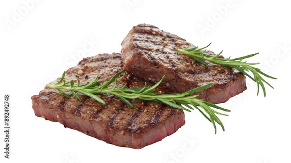 Obraz beef steak on a plate