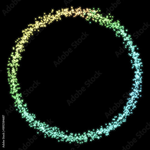 Obraz abstract circle background