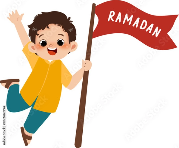 Obraz Ramadan children