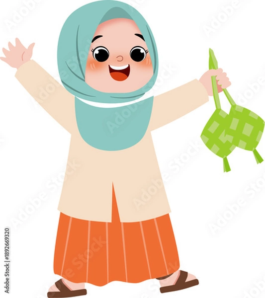 Obraz Ramadan children