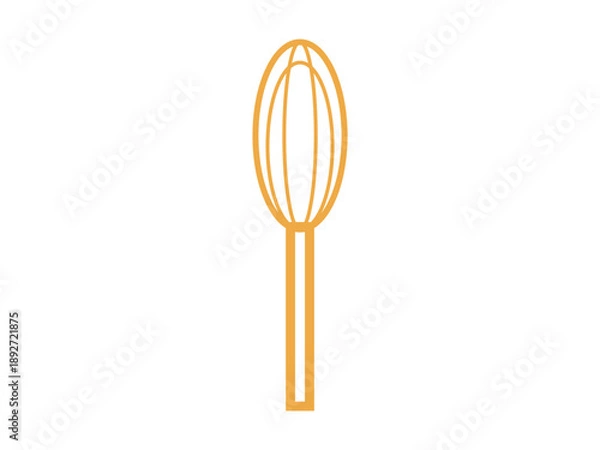 Obraz 泡立て器のアイコンのイラスト