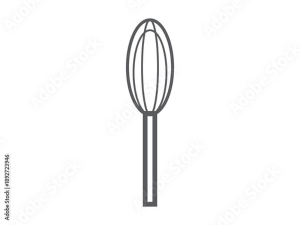 Obraz 泡立て器のアイコンのイラスト