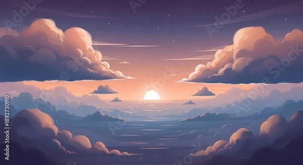 Obraz The Sky Is Thinking