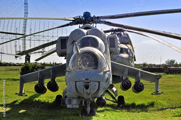Obraz Śmigłowiec MI-24 (śmigłowiec MI-24)