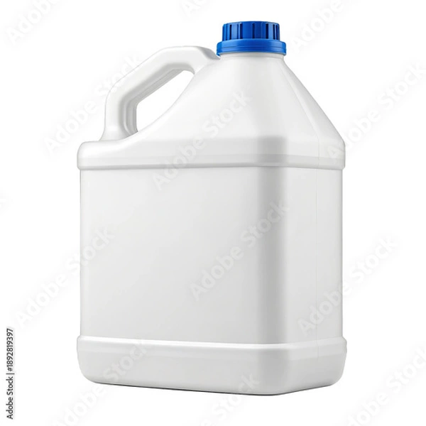 Obraz plastic gallon jug isolated on a transparent background.