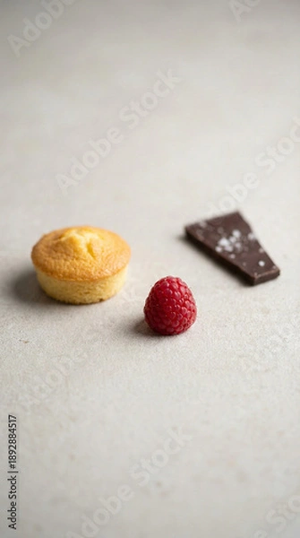 Obraz Gourmet Raspberry Macaron Chocolate