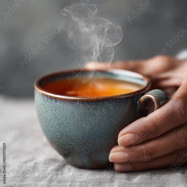 Fototapeta A Hot Tea.