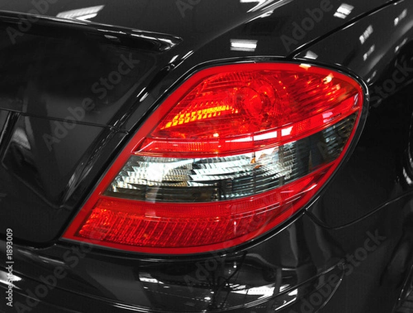 Obraz car back light