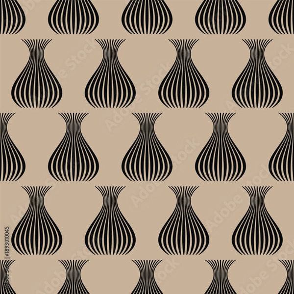 Obraz seamless line pattern for background, greeting card, packaging, texture, fabric pattern, wallpaper, wall decoration